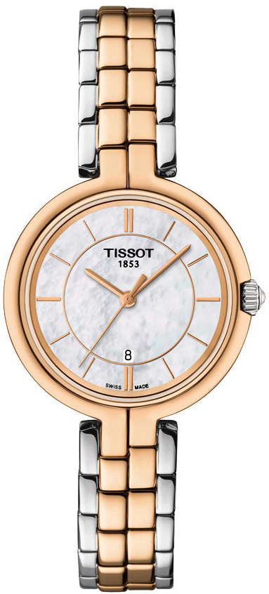 Годинник жіночий Tissot T094.210.22.111.00 класичний, перламутр та гарантією 24 місяці