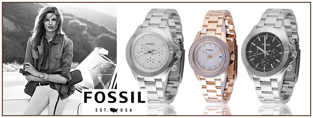 Фоссил - недорогие наручные часы с хорошим качеством