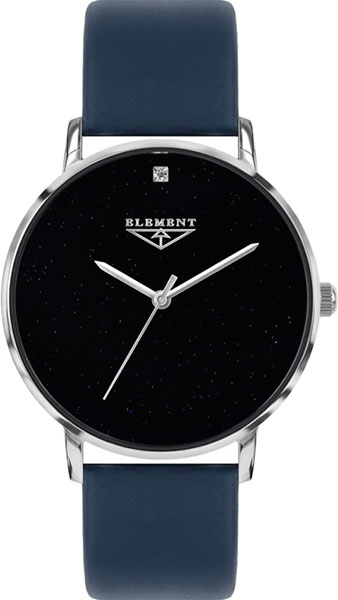 Годинник жіночий 33 Element 331711 класичний, чорний та гарантією 33 місяці
