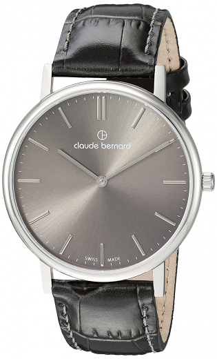 Мужские часы CLAUDE BERNARD 20214 3 GIN классические, круглые и гарантией 24 месяца