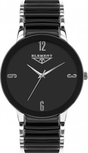 Мужские часы 33 Element 331633C классические, черные и гарантией 33 месяца