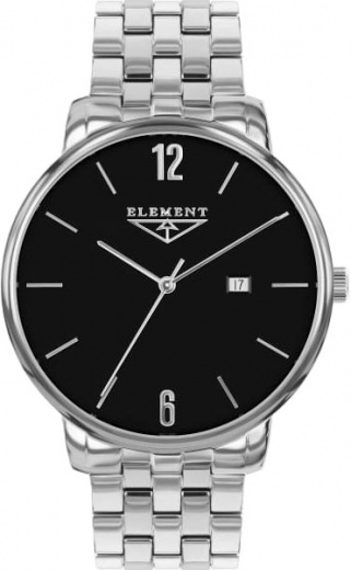 Мужские часы 33 Element 331721 классические, черные и гарантией 33 месяца