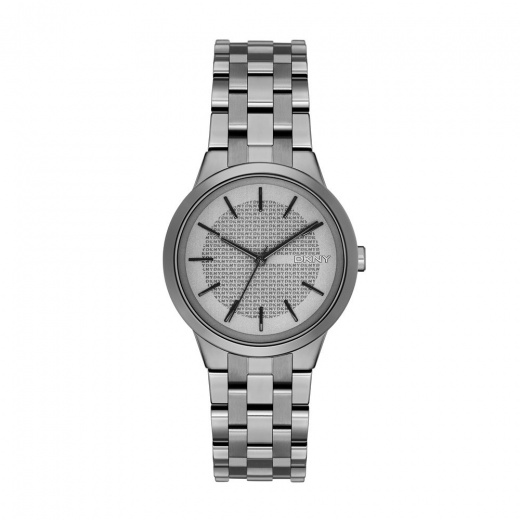 Женские часы DKNY NY2384 классические, серые и гарантией 12 месяцев