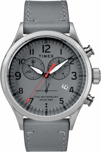 Мужские часы Timex Tx2r70700 классические, круглые, серые и гарантией 12 месяцев