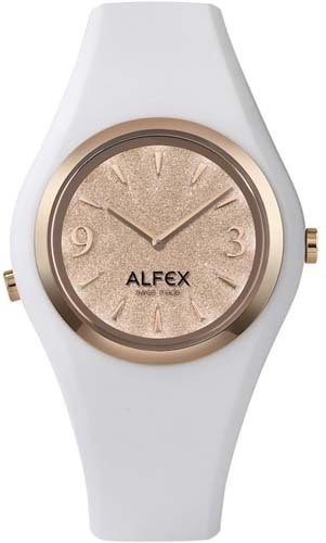 Женские часы ALFEX 5751/2075 fashion, круглые, розовые и гарантией 24 месяца