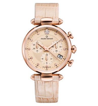 Женские часы CLAUDE BERNARD 10215 37R BEIR2 классические, бежевые и гарантией 24 месяца