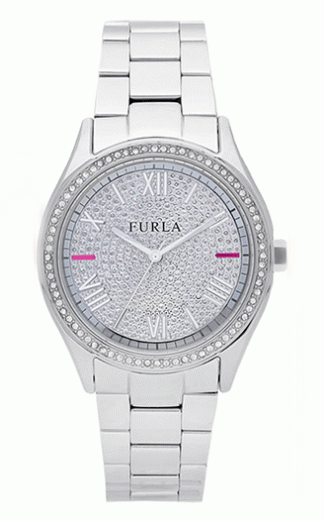 Женские часы FURLA R4253101515 классические, круглые, серые и гарантией 24 месяца