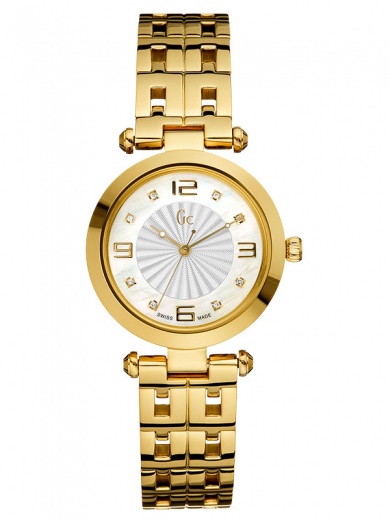 Женские часы GC X17108L1S классические, белые и гарантией 24 месяца