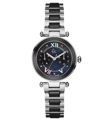 Женские часы GC Y06005L2 fashion, перламутр и гарантией 24 месяца