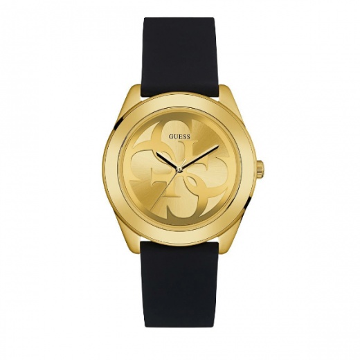 Женские часы GUESS W0911L3 fashion, круглые, золото и гарантией 24 месяца