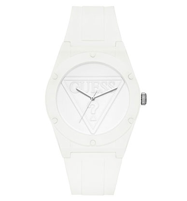 Женские часы GUESS W0979L1 fashion, круглые, белые и гарантией 24 месяца