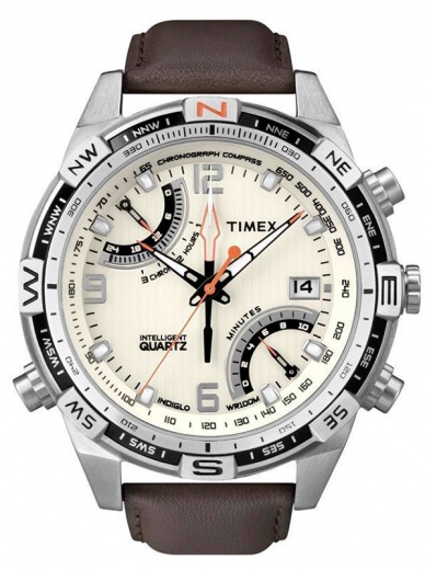 Мужские часы Timex Tx49866 спортивные, белые вращающийся и гарантией 12 месяцев