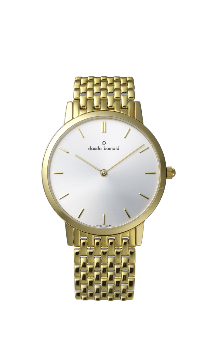 Мужские часы CLAUDE BERNARD 20206 37JM AID классические, круглые, металлик и гарантией 24 месяца