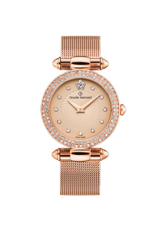Женские часы CLAUDE BERNARD 20504 37RPM BEIR2 классические, золото и гарантией 24 месяца