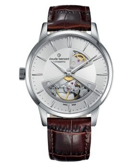 Мужские часы CLAUDE BERNARD 85017 3 AIN2 классические, круглые, металлик и гарантией 24 месяца