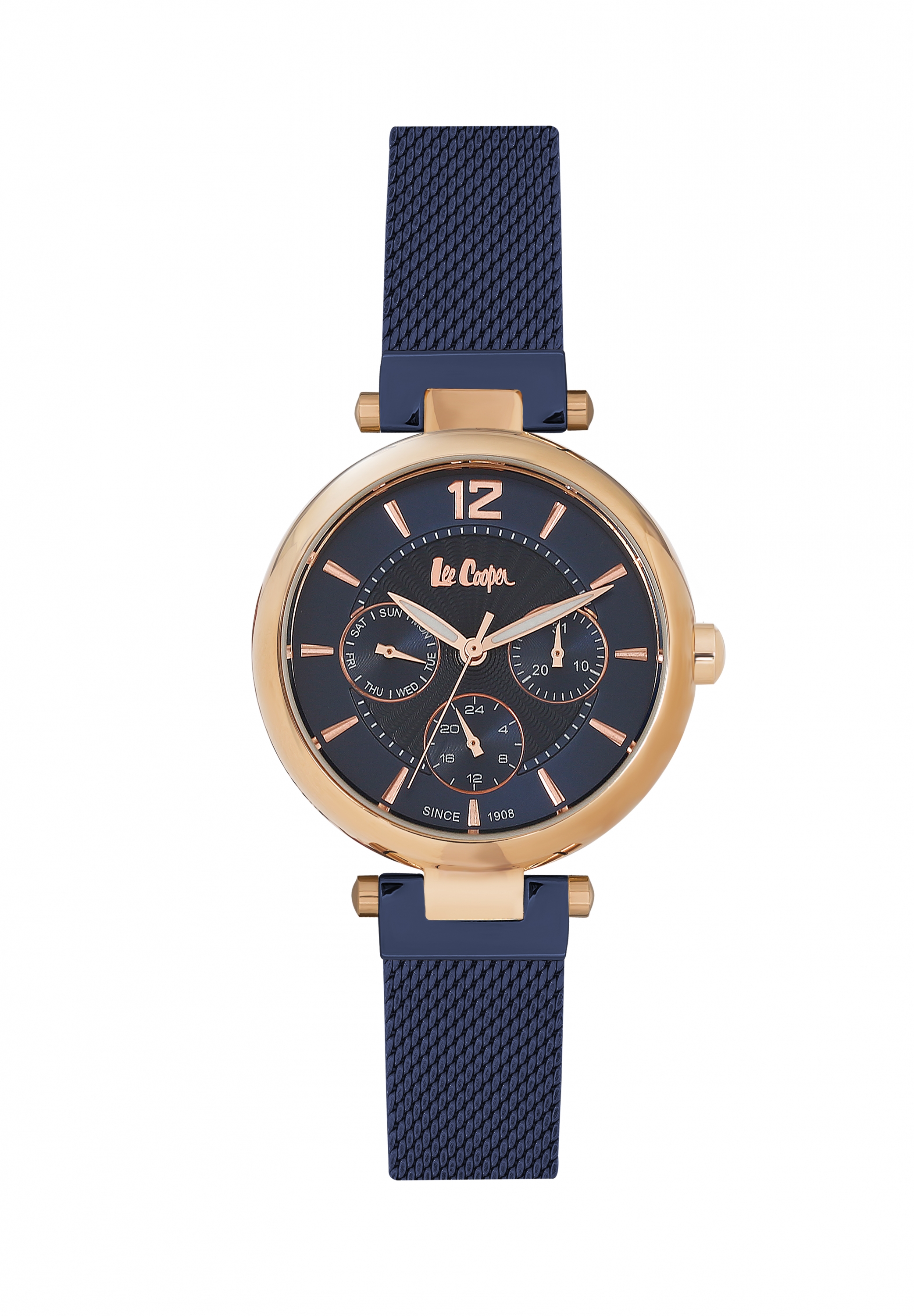 Женские часы LEE COOPER LC06264.490 классические, синий и гарантией 12 месяцев