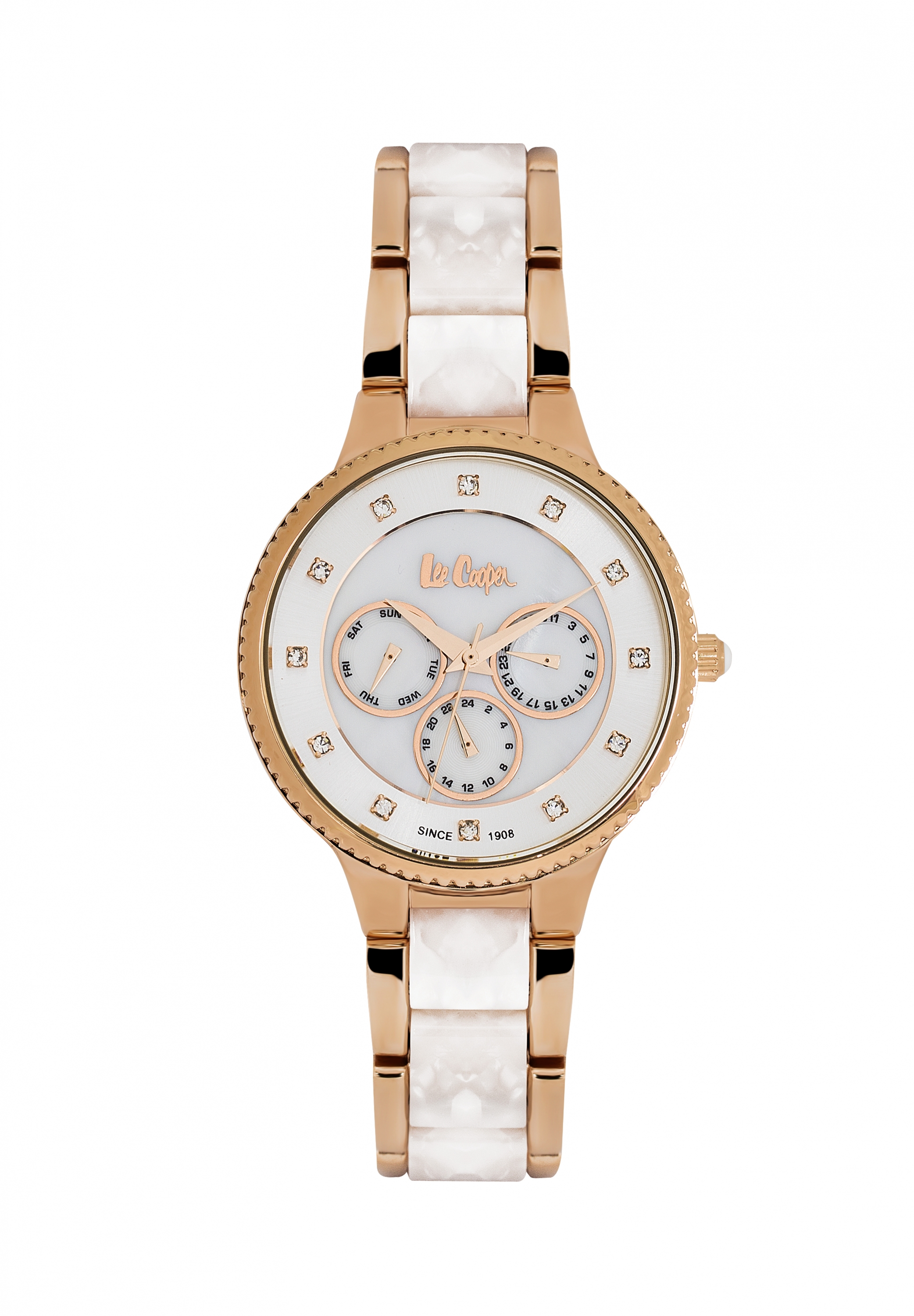 Женские часы LEE COOPER LC06270.420 классические, белые и гарантией 12 месяцев