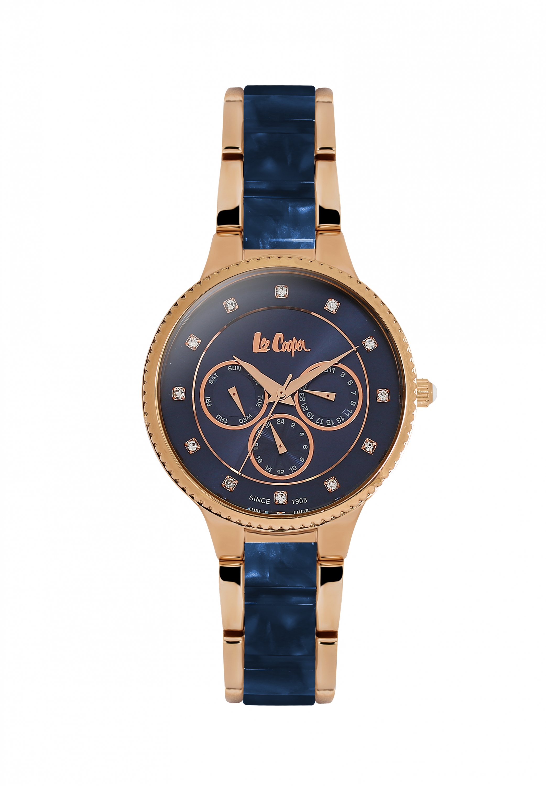 Женские часы LEE COOPER LC06270.490 классические, синий и гарантией 12 месяцев