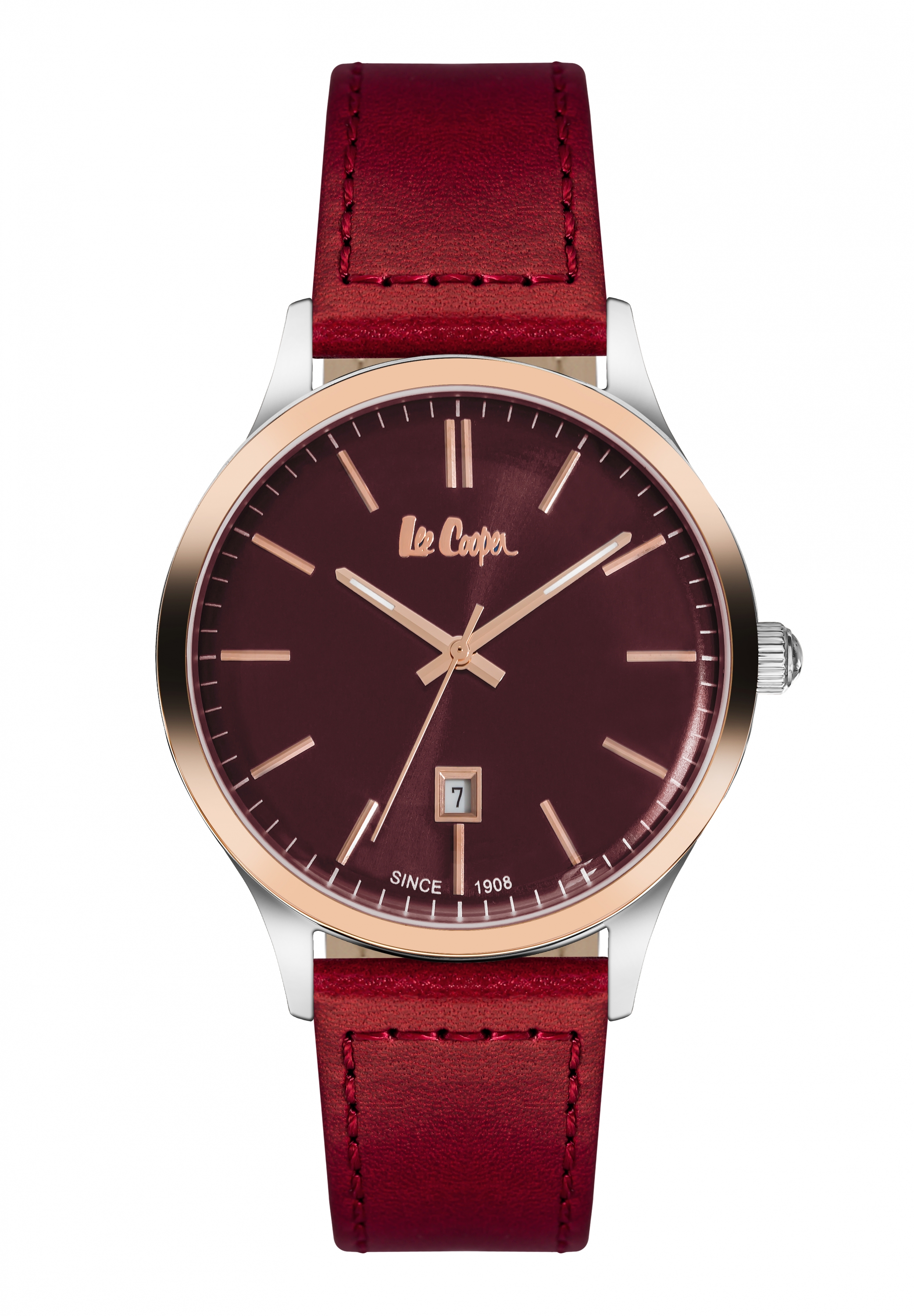 Женские часы LEE COOPER LC06290.588 классические, красные и гарантией 12 месяцев