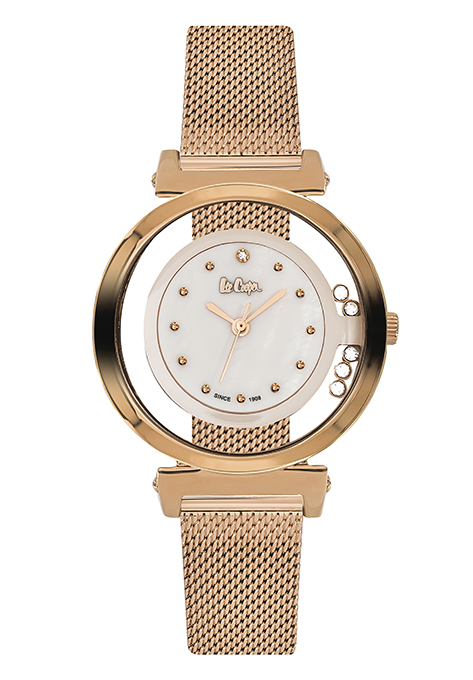 Женские часы LEE COOPER LC06317.420 классические, металлик и гарантией 12 месяцев