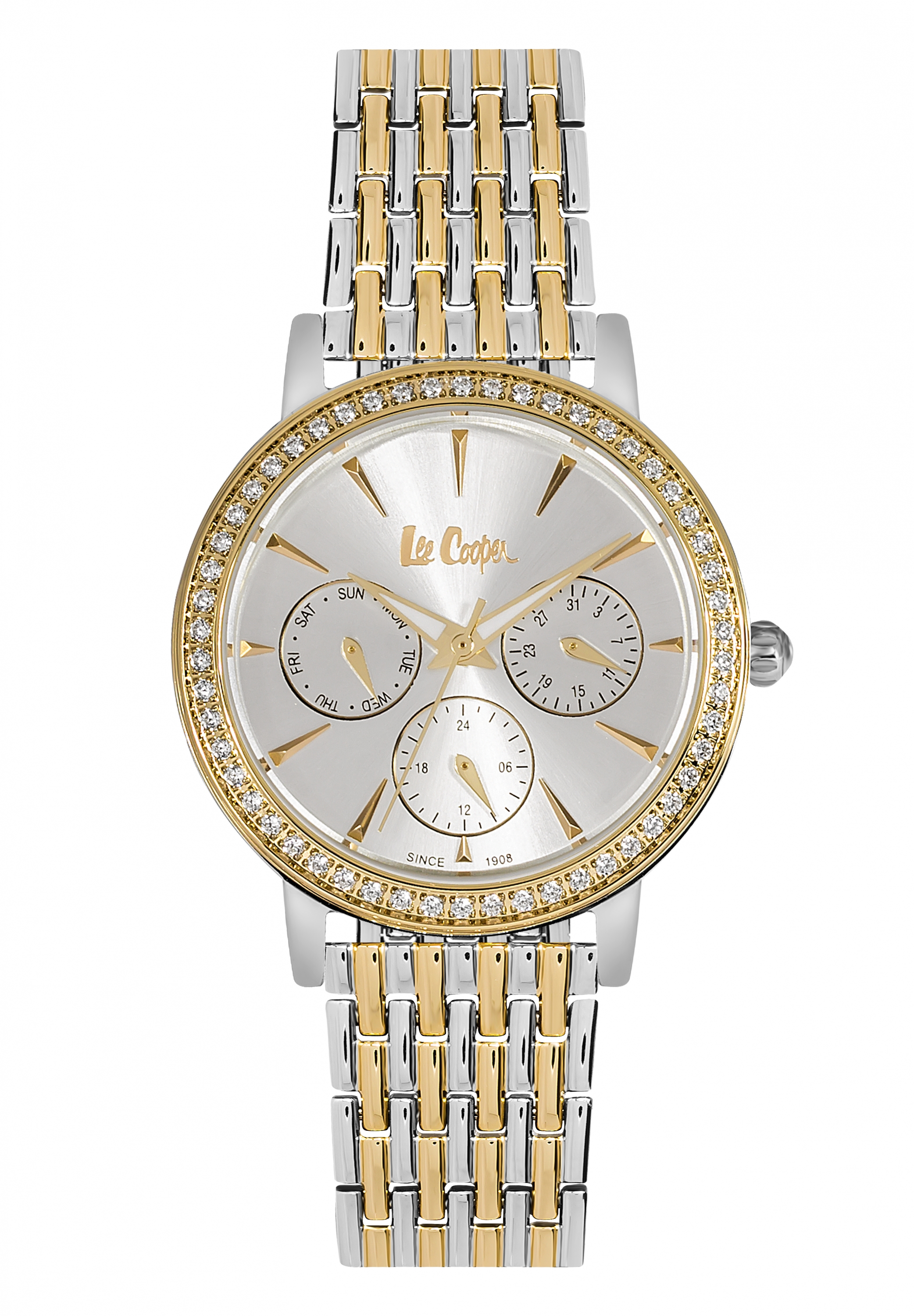 Женские часы LEE COOPER LC06375.230 классические с камнями и гарантией 12 месяцев