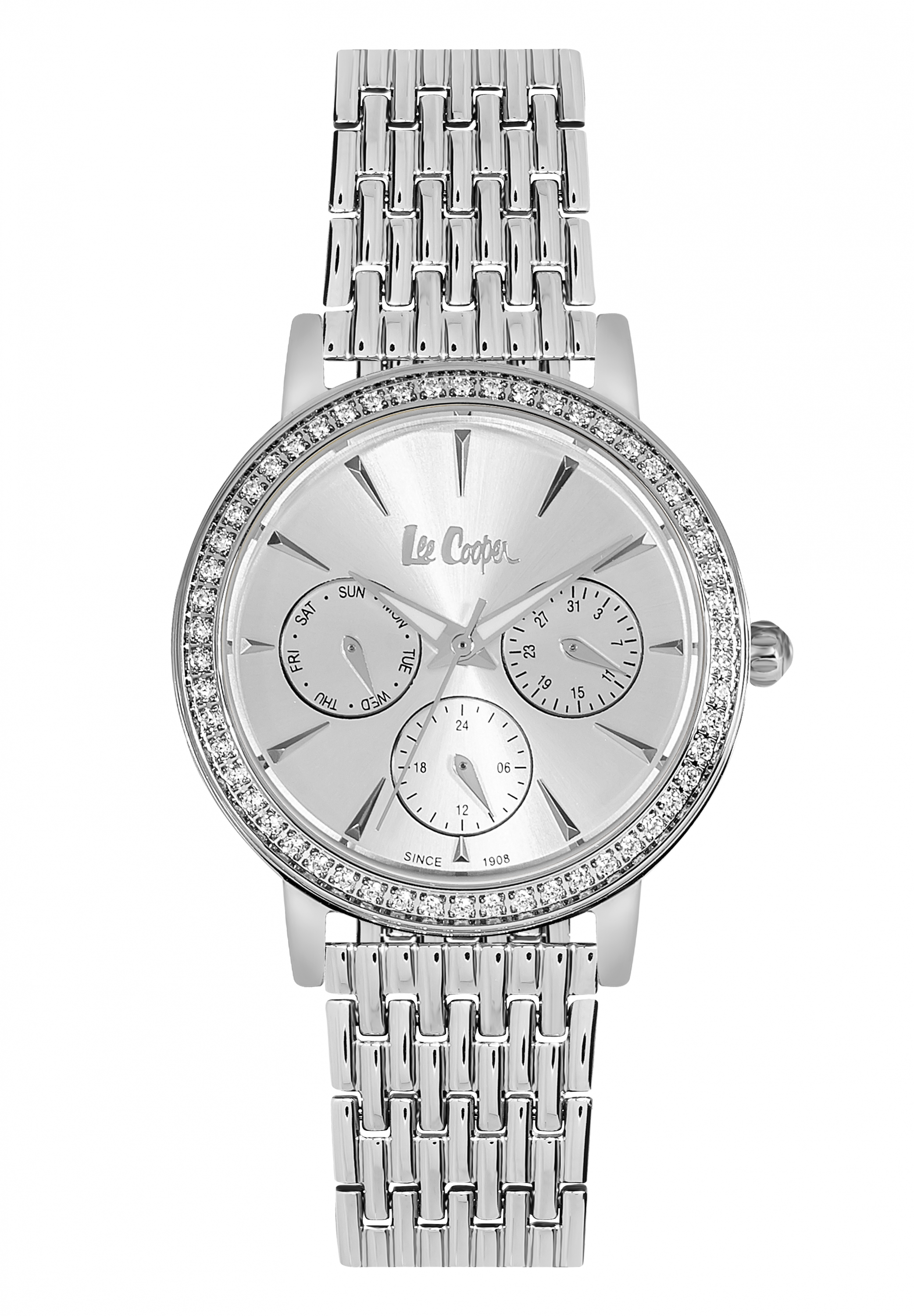 Женские часы LEE COOPER LC06375.330 классические с камнями и гарантией 12 месяцев