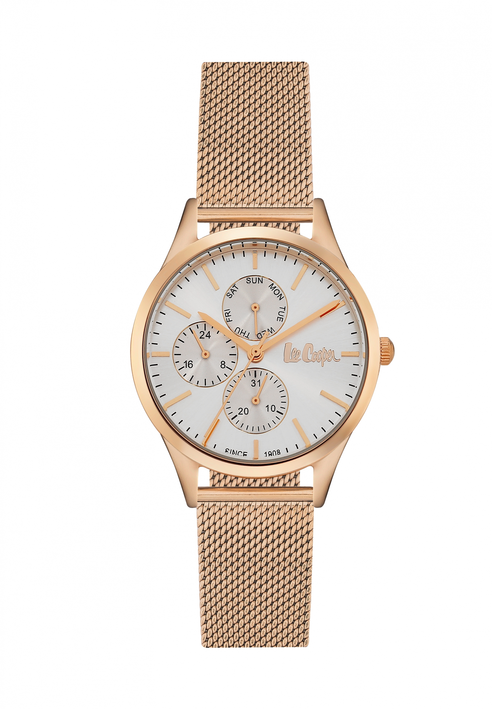Женские часы LEE COOPER LC06396.430 классические, белые и гарантией 12 месяцев