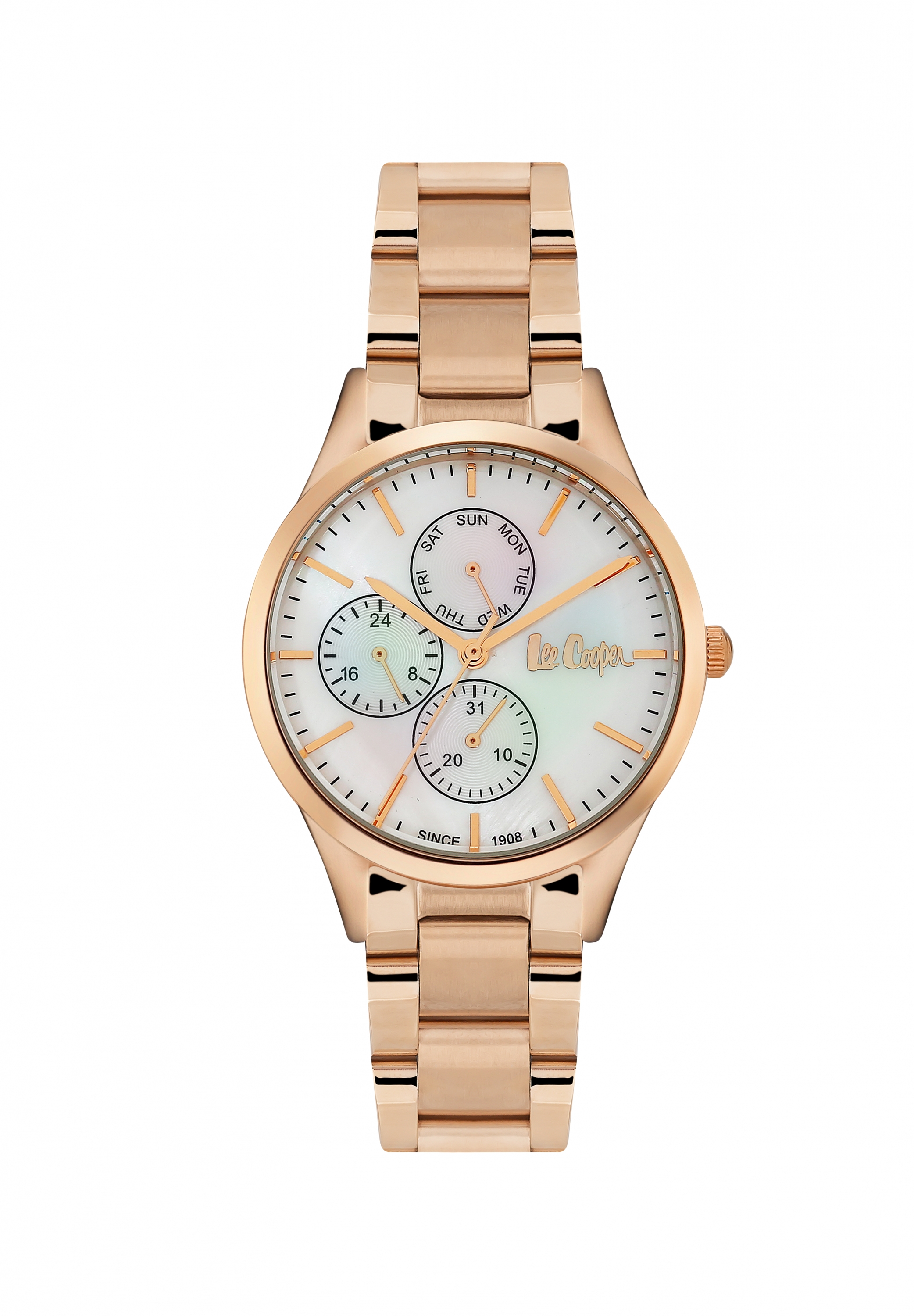 Женские часы LEE COOPER LC06397.420 классические, белые и гарантией 12 месяцев