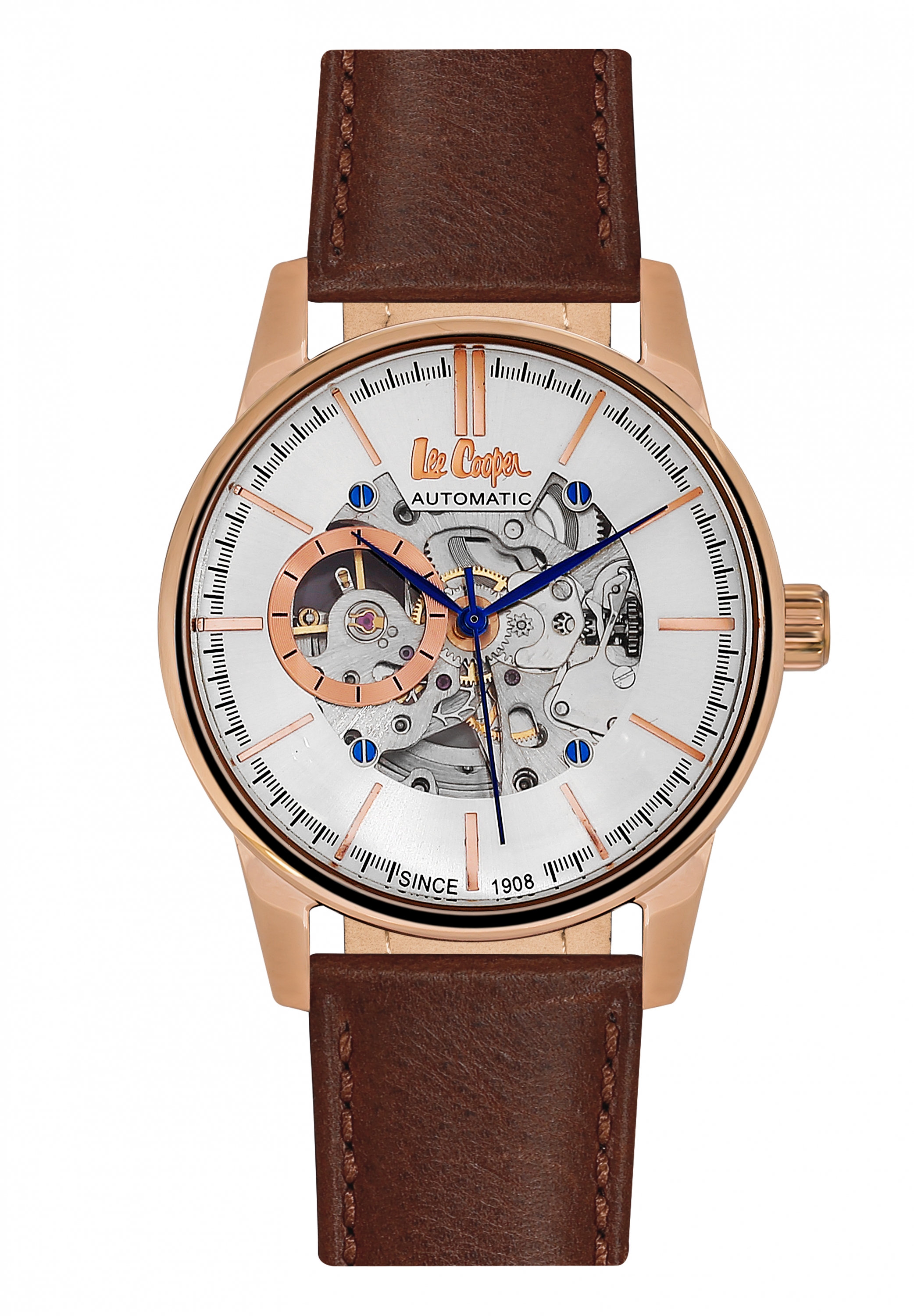 Мужские часы LEE COOPER LC06421.432 классические, белые и гарантией 12 месяцев