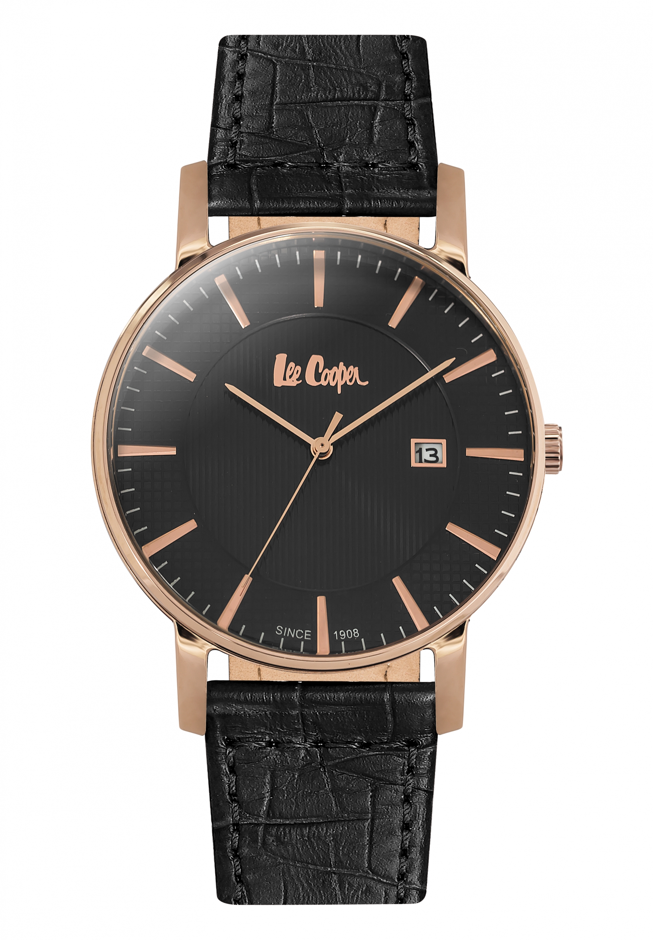 Мужские часы LEE COOPER LC06427.451 классические, черные и гарантией 12 месяцев