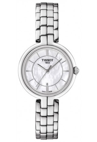 Женские часы Tissot T094.210.11.111.00 классические, перламутр и гарантией 24 месяца