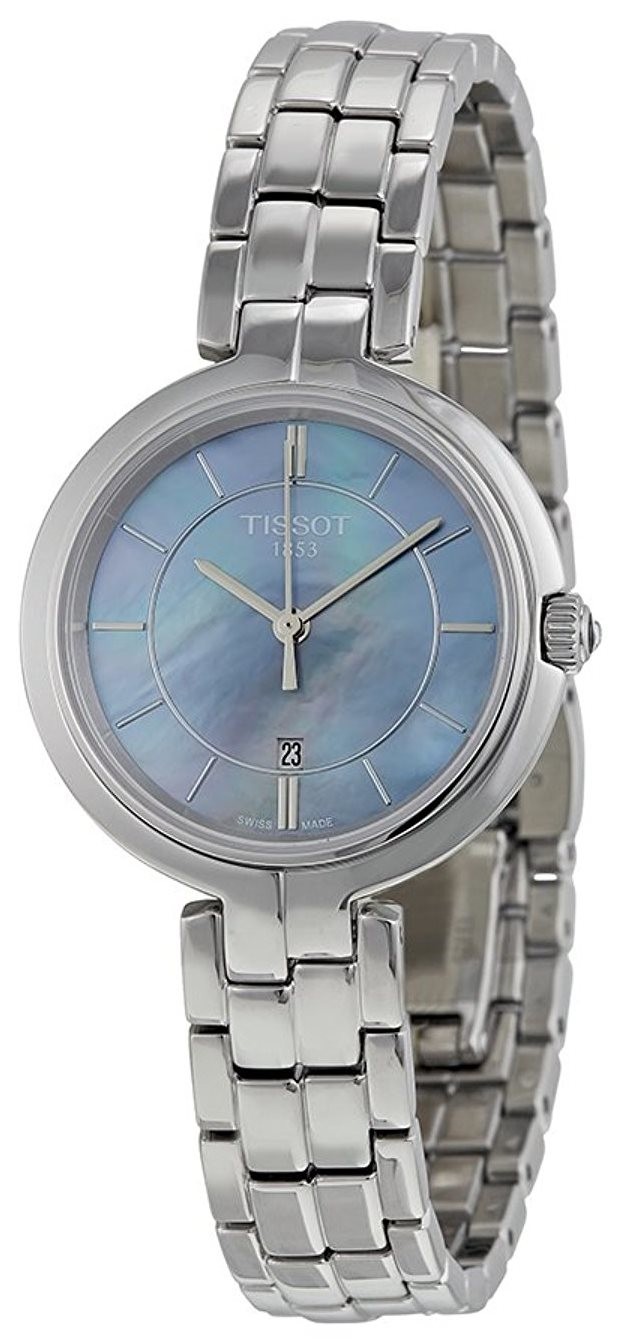 Женские часы Tissot T094.210.11.121.00 классические, перламутр и гарантией 24 месяца