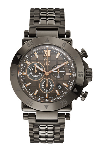 Мужские часы GC X90009G5S спортивные, серые и гарантией 24 месяца