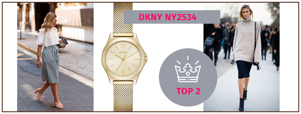 DKNY популярные женские часы 2018
