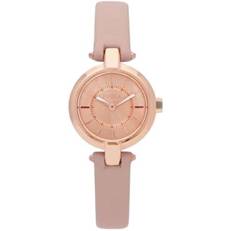 Женские часы FURLA R4251106501 классические, круглые, розовые и гарантией 24 месяца