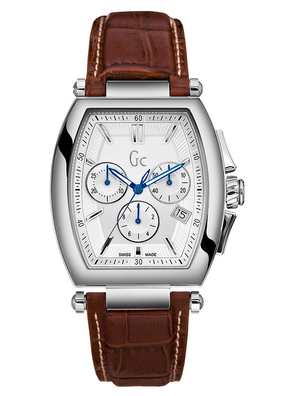 Мужские часы GC A60003G1 классические, металлик и гарантией 24 месяца