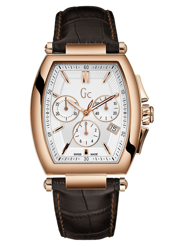 Мужские часы GC A60005G1 классические, металлик и гарантией 24 месяца