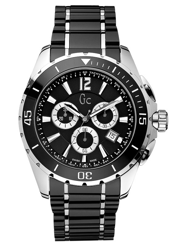 Мужские часы GC X76002G2S спортивные, белые и гарантией 24 месяца