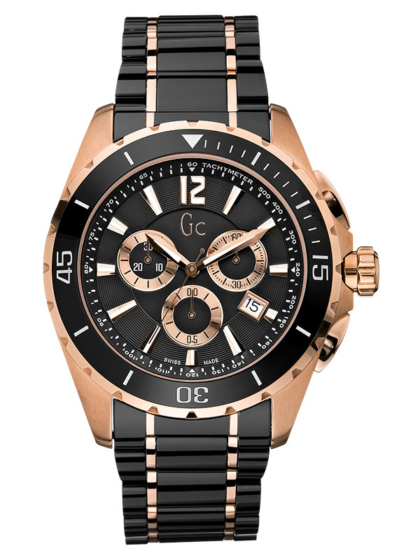 Мужские часы GC X76004G2S спортивные, белые и гарантией 24 месяца