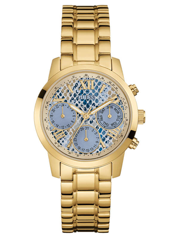 Женские часы GUESS W0448L6 fashion, круглые и гарантией 24 месяца