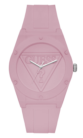 Женские часы GUESS W0979L5 спортивные, круглые, розовые и гарантией 24 месяца