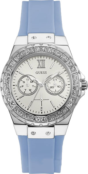 Женские часы GUESS W1053L5 fashion, круглые, металлик и гарантией 24 месяца