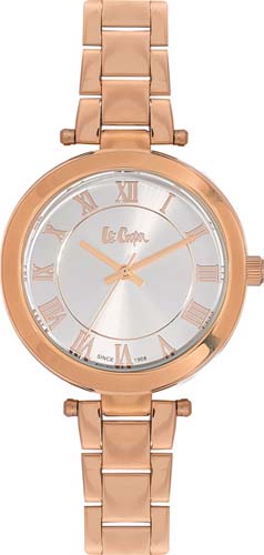 Женские часы LEE COOPER LC06332.430 классические, круглые, серые и гарантией 12 месяцев