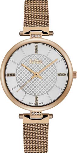 Женские часы LEE COOPER LC06463.430 классические, круглые, серые и гарантией 12 месяцев