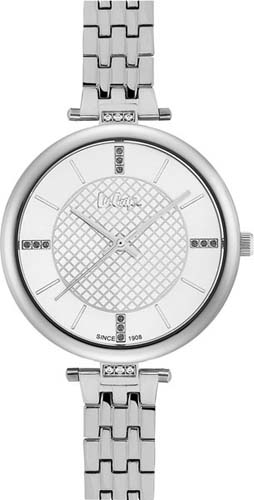 Годинник жіночий LEE COOPER LC06464.330 класичний, круглий, сірий та гарантією 12 місяців
