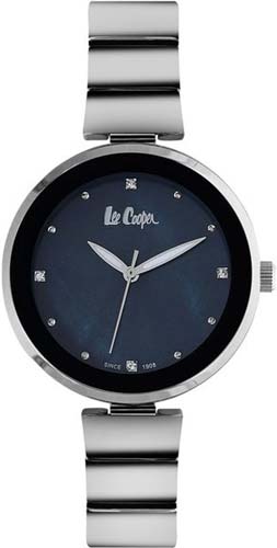 Женские часы LEE COOPER LC06509.350 классические, круглые, черные и гарантией 12 месяцев