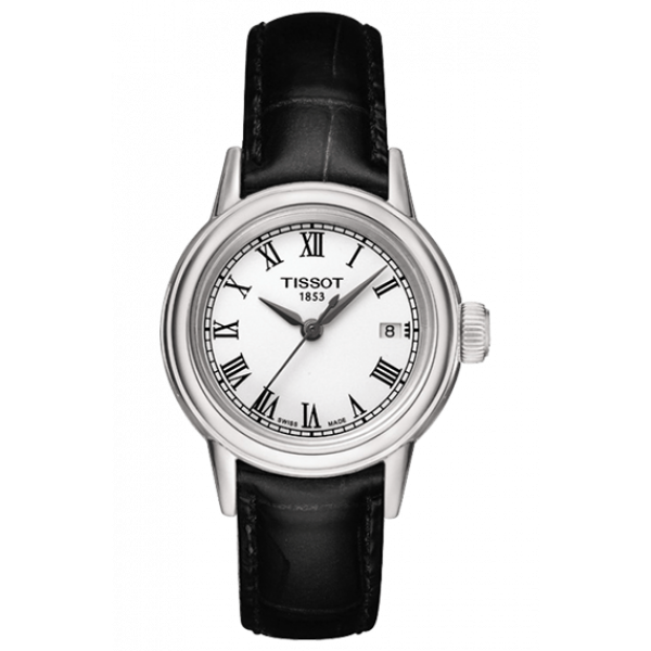 Годинник жіночий Tissot T085.210.16.013.00 класичний, білий та гарантією 24 місяці