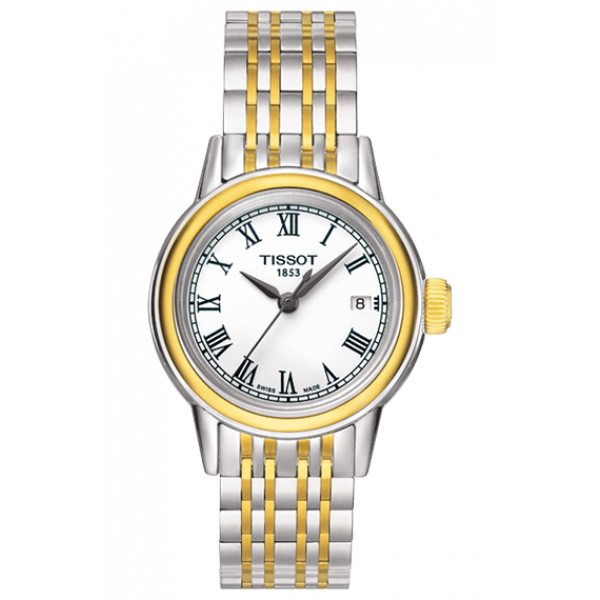 Женские часы Tissot T085.210.22.013.00 классические, белые и гарантией 24 месяца