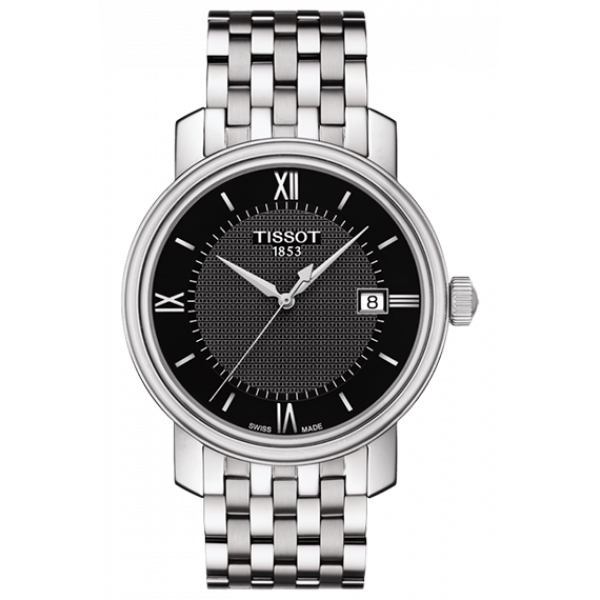 Мужские часы Tissot T097.410.11.058.00 классические, черные и гарантией 24 месяца