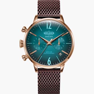 Женские часы WELDER WWRC610 классические, круглые и гарантией 12 месяцев